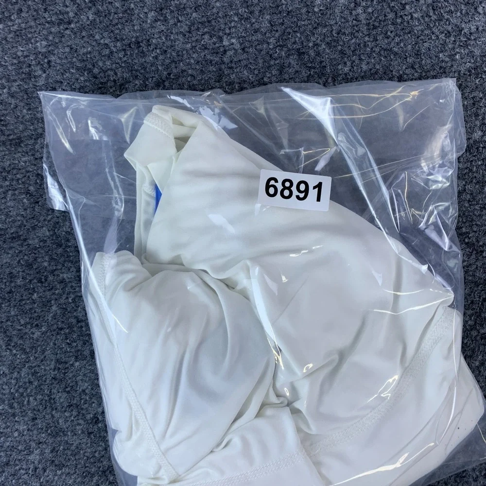 The North Face Shirt Mens Medium White Logo Raglan Sleeve Long Sleeve Activewear